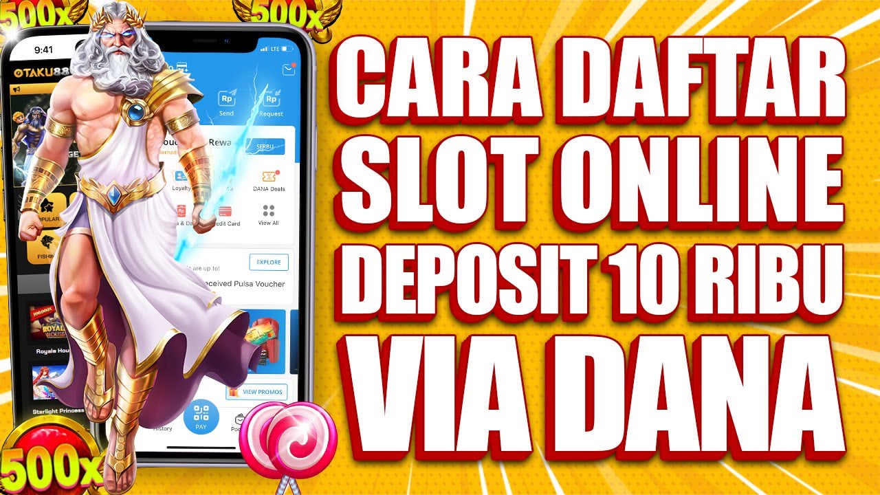 CARA DAFTAR DAN DEPOSIT GAME SLOT ONLINE VIA DANA TERBARU 2024 ( PAKAI AKUN  DANA ) - YouTube