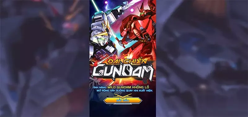 Game Gundam đẳng cấp và giá trị trả thưởng lớn